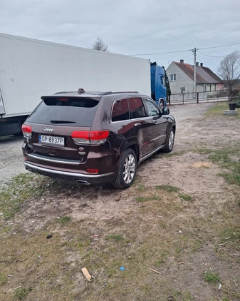 Jeep Grand Cherokee cena 86500 przebieg: 235486, rok produkcji 2014 z Sława małe 37